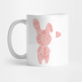 Pink rabbit Mug